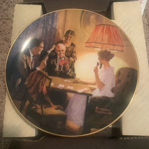 Norman Rockwell collector plates